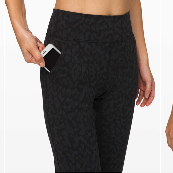 Lululemon Align Jogger Crop *23" Formation Camo Deep Coal Multi size 6 - Picture 3 of 6